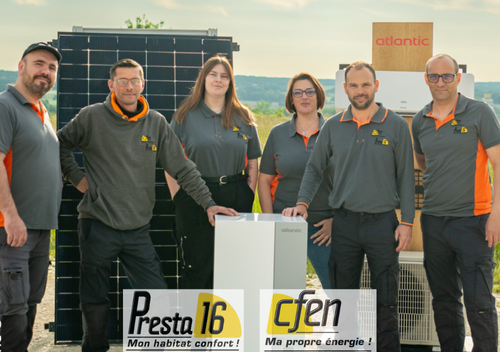 L&rsquo;équipe du pôle maintenance CFEN et Presta 16
