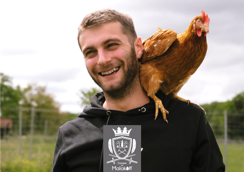 Pierre et ses poulettes – Domaine de Malakoff