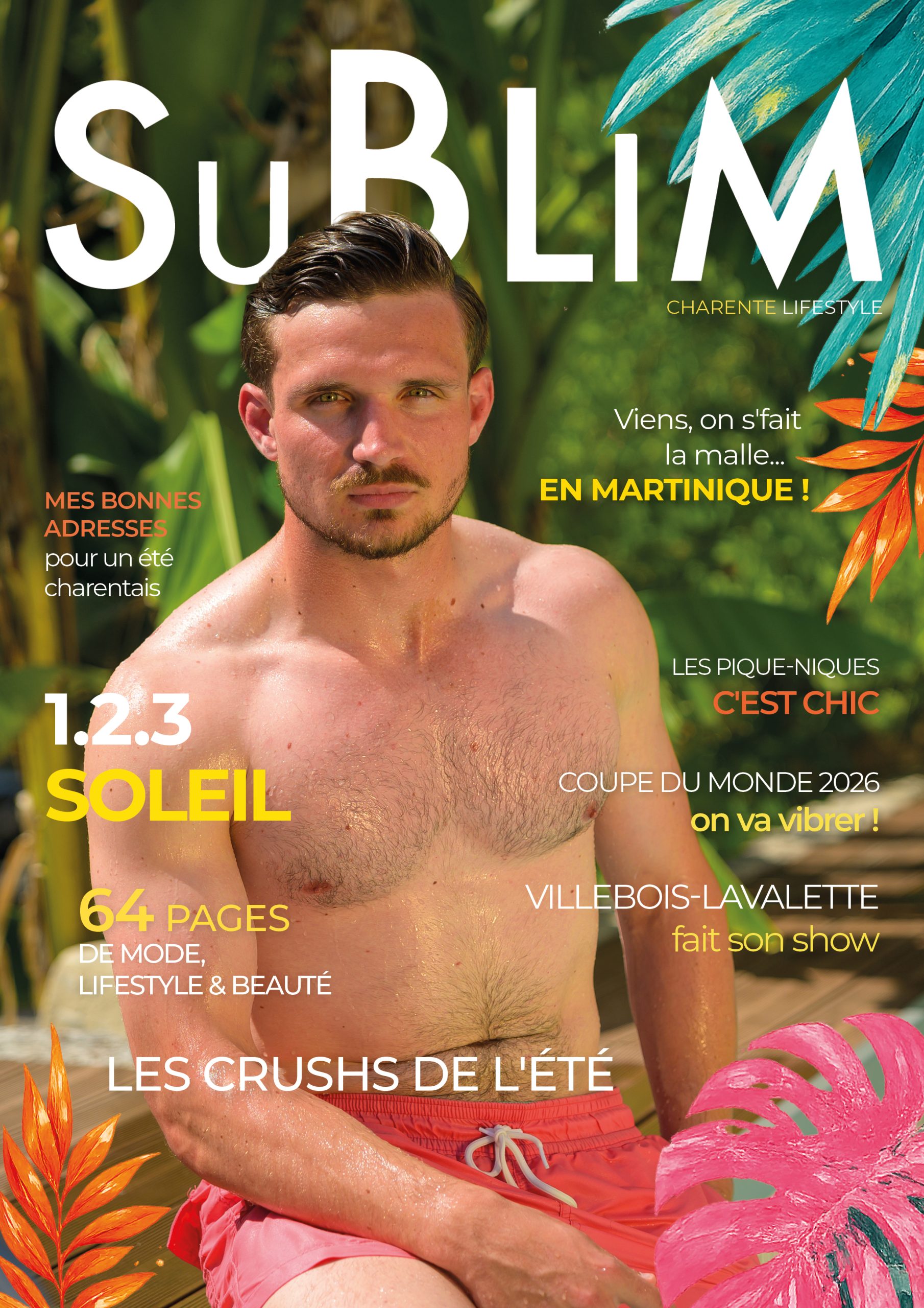 Couverture Sublim été 2026<br />
photo : Mickael Tollemer